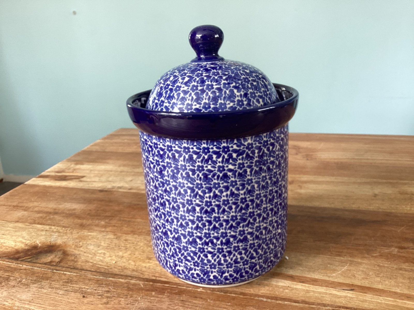 Bunzlau Castle - Grote nieuwe voorraadpot - 1,3 liter, Keramiek, Overige typen, Nieuw, Ophalen of Verzenden