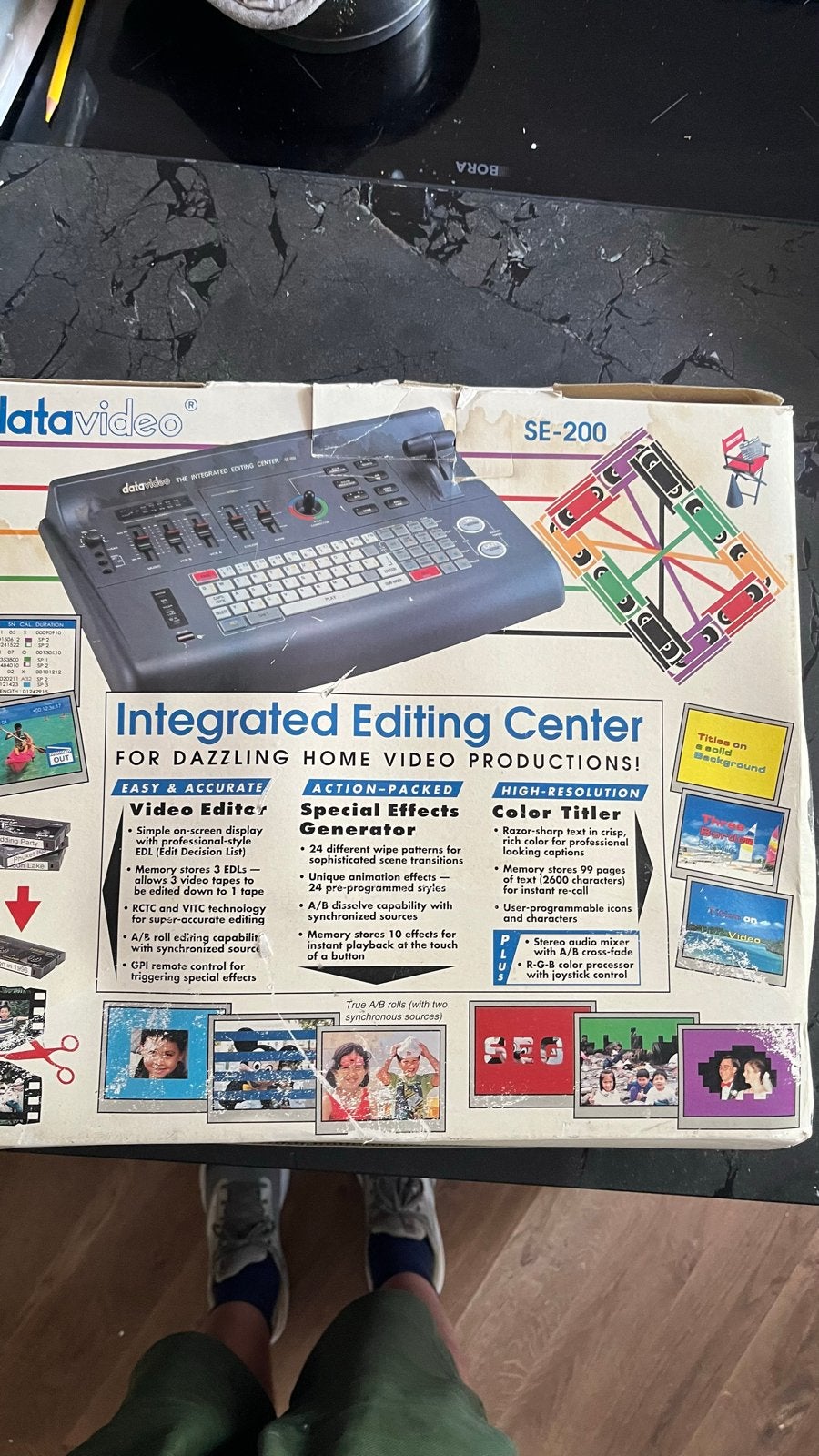 Datavideo SE-200 Geïntegreerd Videobewerkingscentrum, Ophalen of Verzenden, Zo goed als nieuw, Video