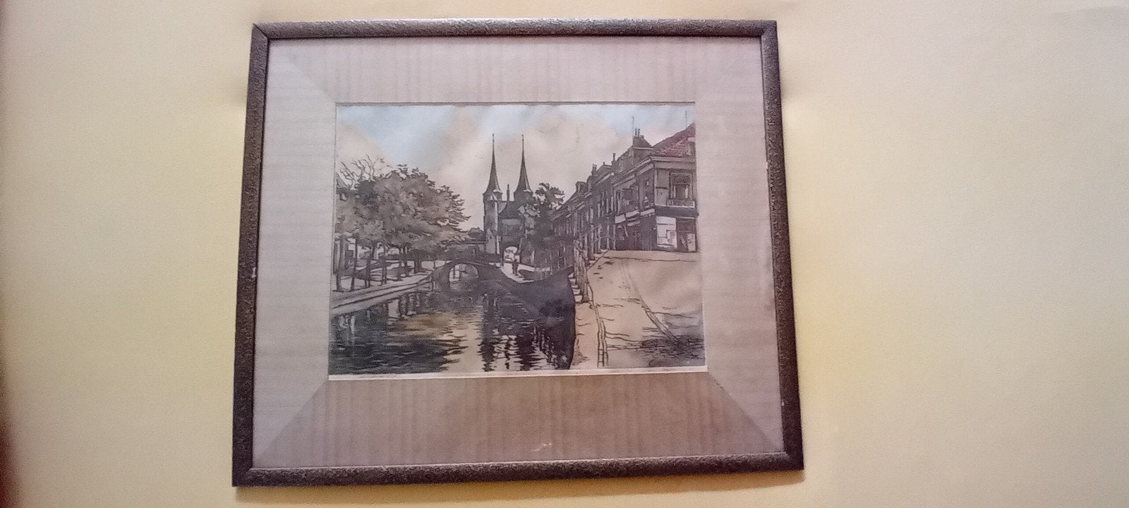 cees bolding, Oosteinde delft, Antiek en Kunst, Ophalen, Stads- / dorpsgezicht