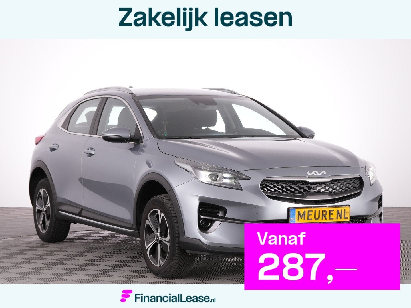 Kia XCeed 1.6 GDi PHEV DynamicLine | CARPLAY | Full LED | St, Stof, Gebruikt, 4 cilinders, 1 kg