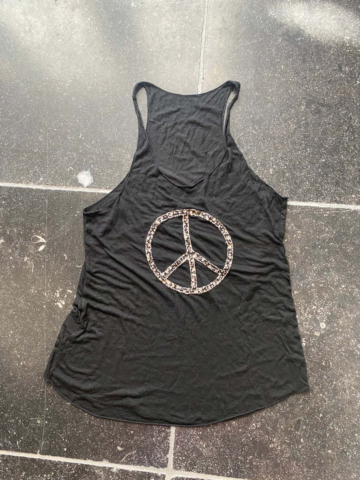 Zwart topje van Brandy Melville, Ophalen of Verzenden, Zo goed als nieuw, Zwart, Zonder mouw