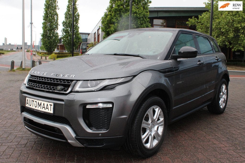 Land Rover Range Rover Evoque 2.0 Si4 SE Dynamic CARAVANTREK, Automaat, Zwart, 4 cilinders, Parkeersensor