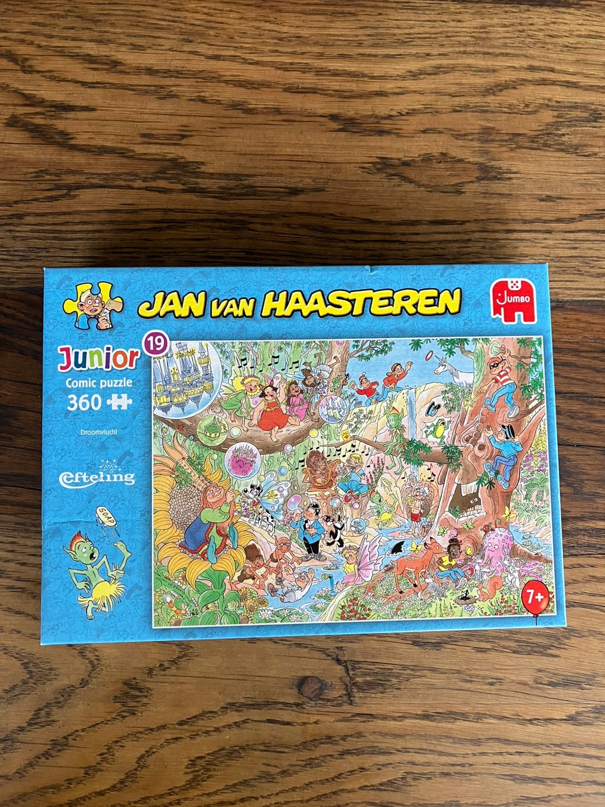 Jan van Haasteren Junior legpuzzel Efteling Droomvlucht 360, Ophalen, Minder dan 500 stukjes, Gebruikt, Legpuzzel