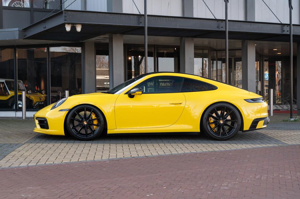 Porsche 911 992 Carrera S SportDesign (bj 2020, automaat), Auto's, Porsche, Automaat, 1490 kg, Gebruikt, Zwart