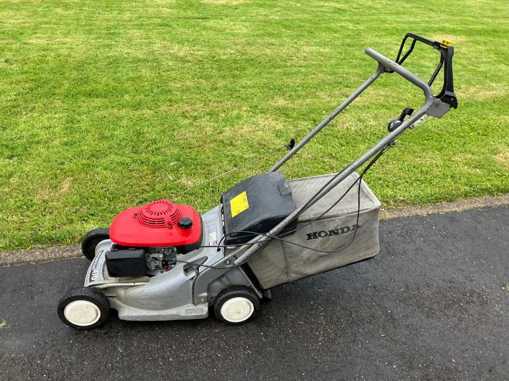 Honda HRB 476c grasmaaier, Tuin en Terras, Grasmaaiers, Ophalen, Cirkelmaaier, Gebruikt, HONDA