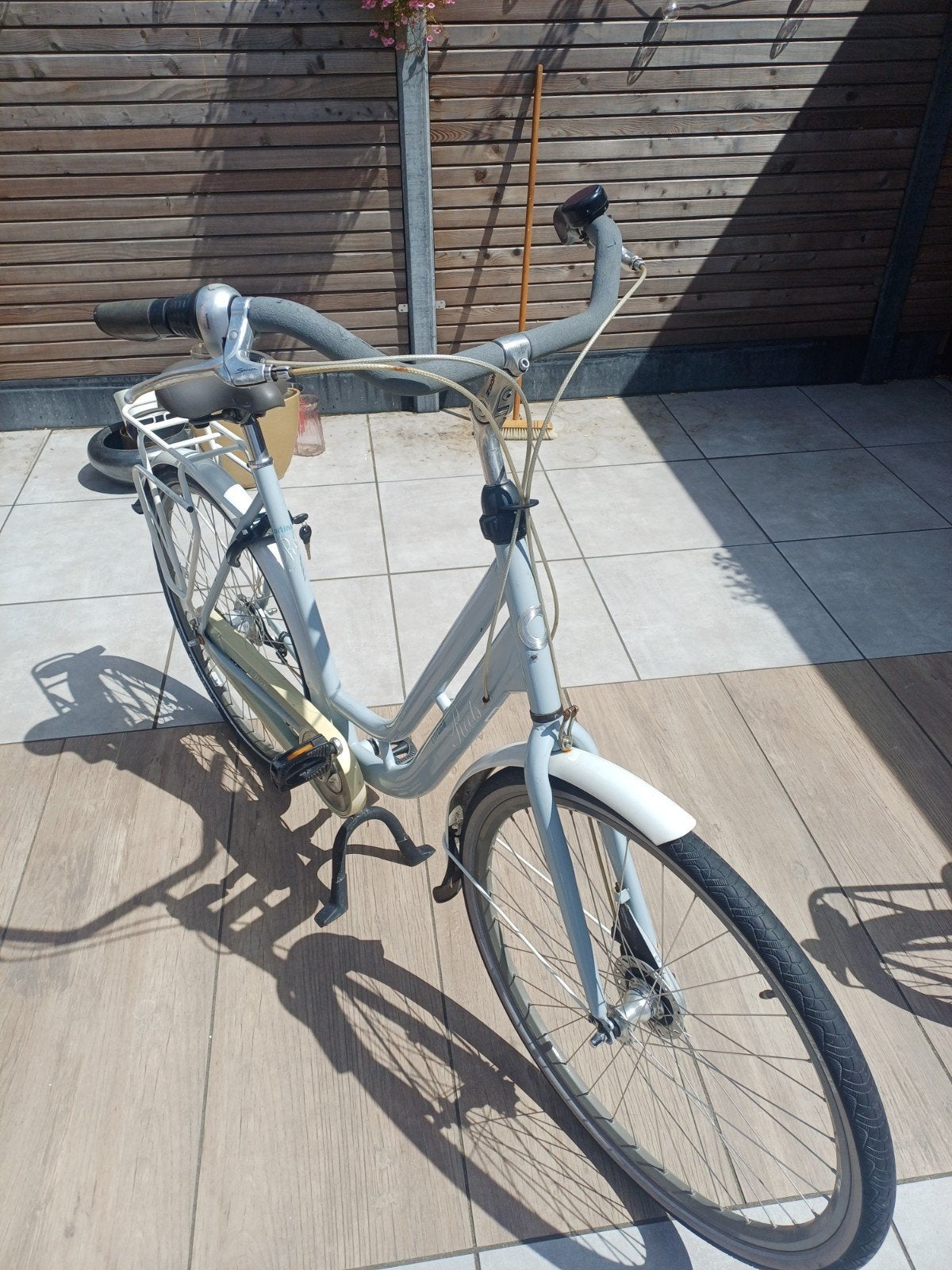 Cortina moederfiets, Fietsen en Brommers, Fietsen | Dames | Damesfietsen, Ophalen, Gebruikt, Overige merken
