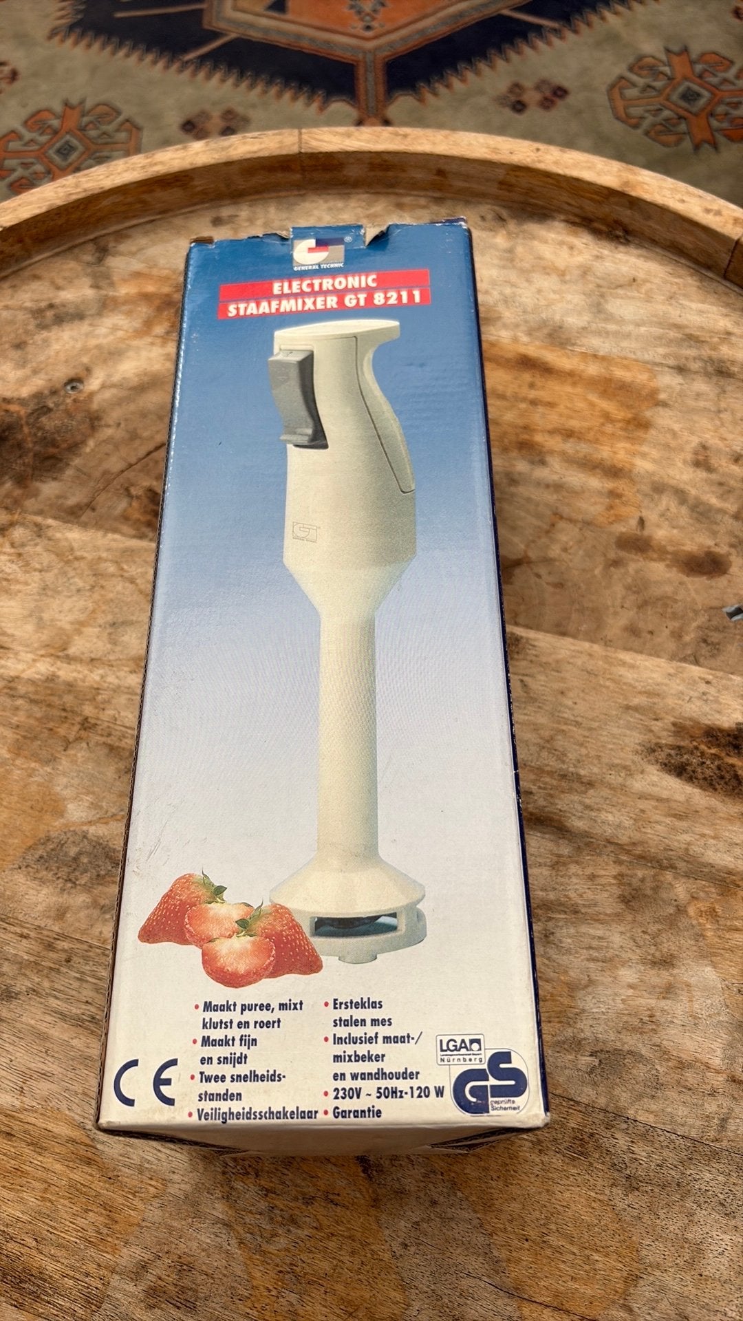 Te koop staafmixer., Minder dan 1 liter, Ophalen, Zo goed als nieuw, 1 snelheid