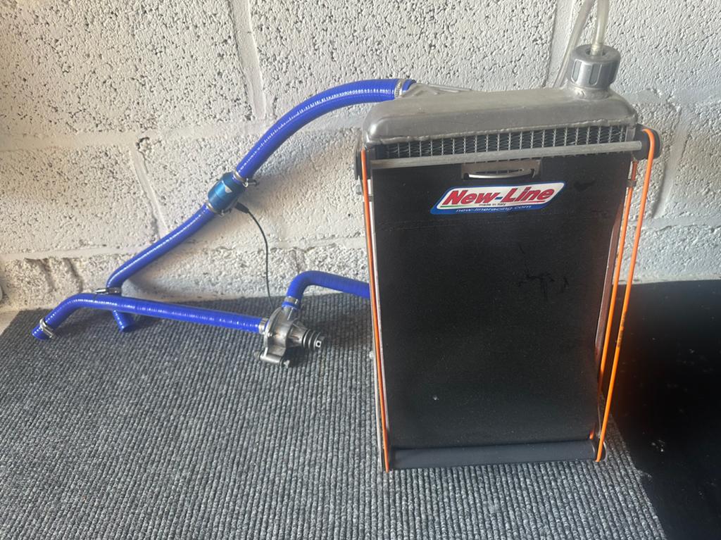 New Line radiateur incl rolgordijn, Ophalen of Verzenden, Zo goed als nieuw, Kart
