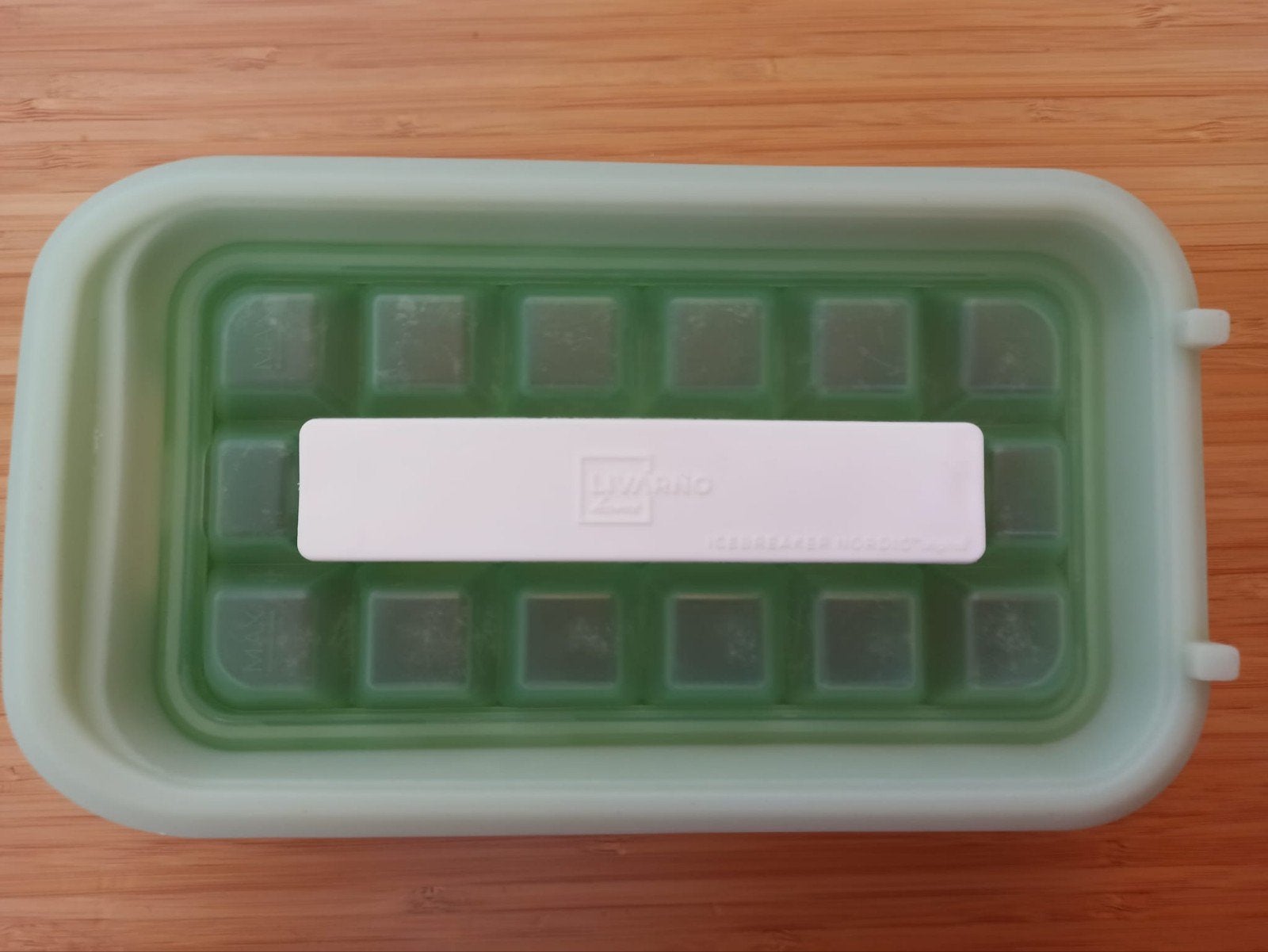 Livarno ice tray, Ophalen