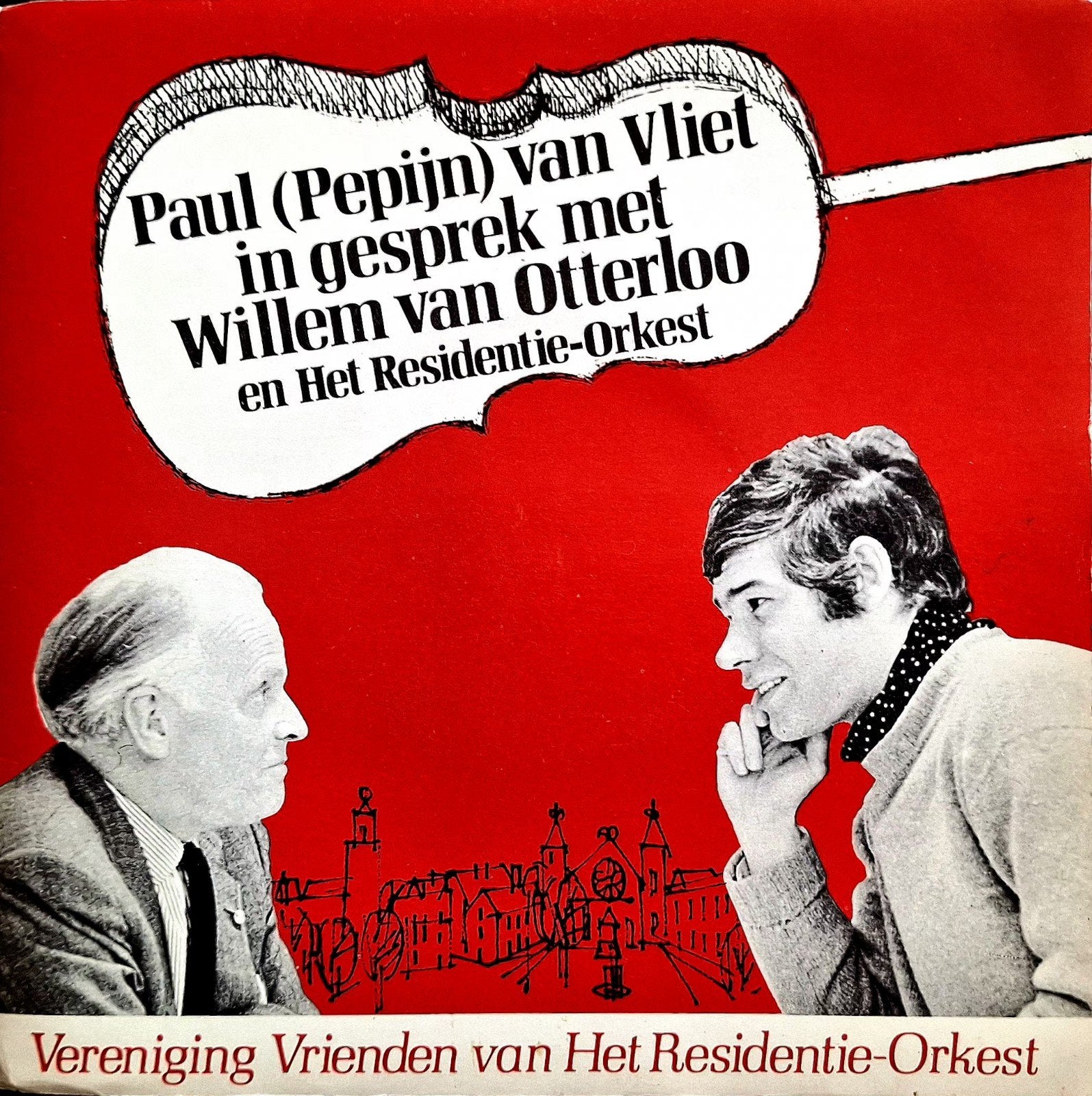 SINGLE  PAUL VAN VLIET- In Gesprek Met Willem Van Otterloo, Ophalen of Verzenden, Gebruikt, Nederlandstalig