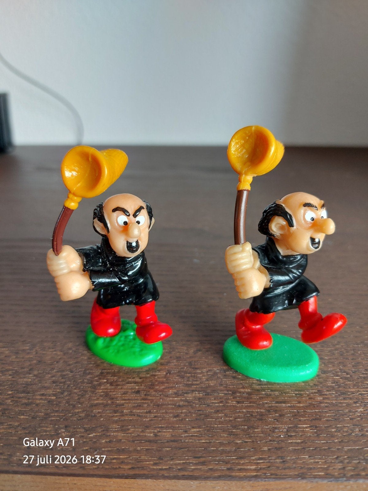 smurfen Gargamel met net zie omschrijving, Verzenden, Zo goed als nieuw