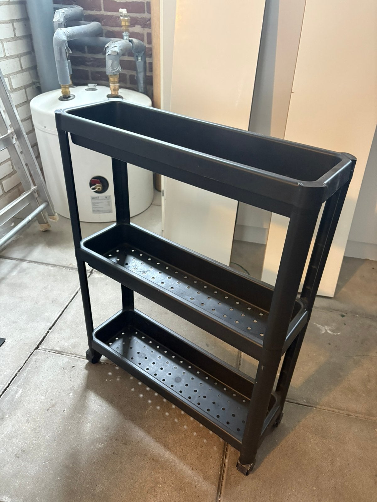 Ikea kruidenrekje zwart, Ophalen, Zo goed als nieuw