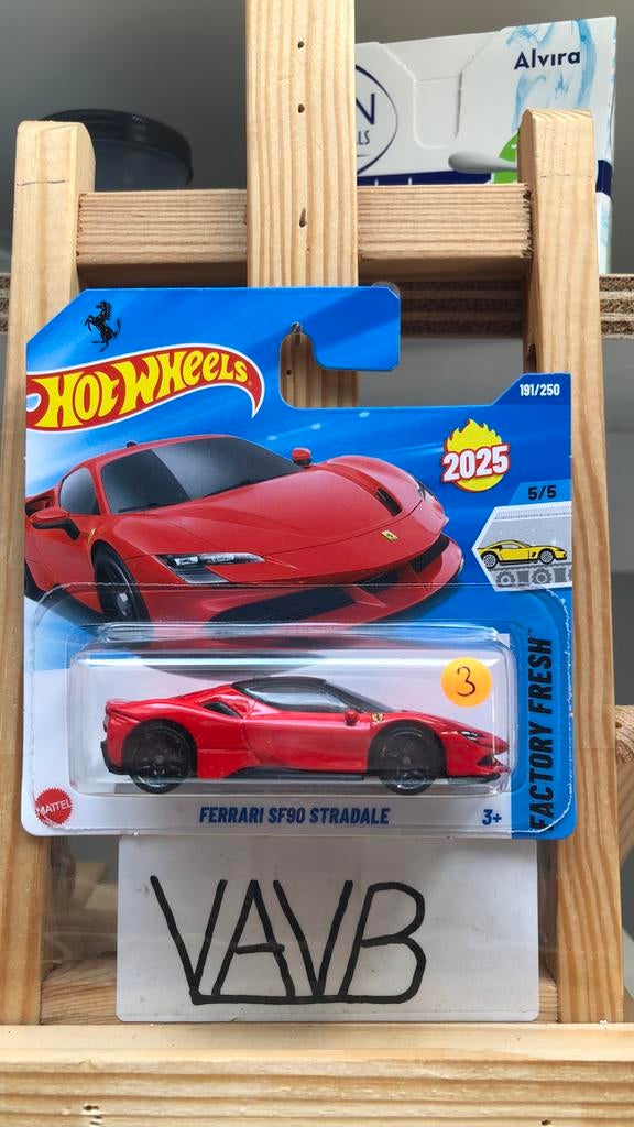 10 Ferrari sf90 Hot Wheels Hotwheels VAVB nieuw, Hobby en Vrije tijd, Ophalen of Verzenden, Nieuw, Auto