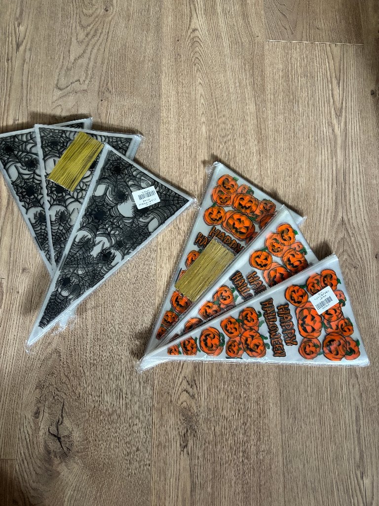 600st Halloween snoepzak, Ophalen of Verzenden, Nieuw, Feestartikel, Halloween of Griezel