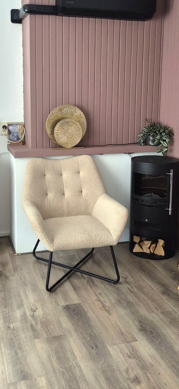 fauteuil teddy, Ophalen, Zo goed als nieuw, 50 tot 75 cm