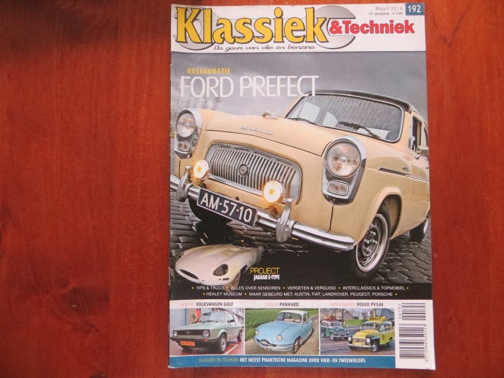 Klassiek en Techniek 192 Ford Prefect, Volvo P210 Duett, Ophalen of Verzenden, Nieuw, Volkswagen