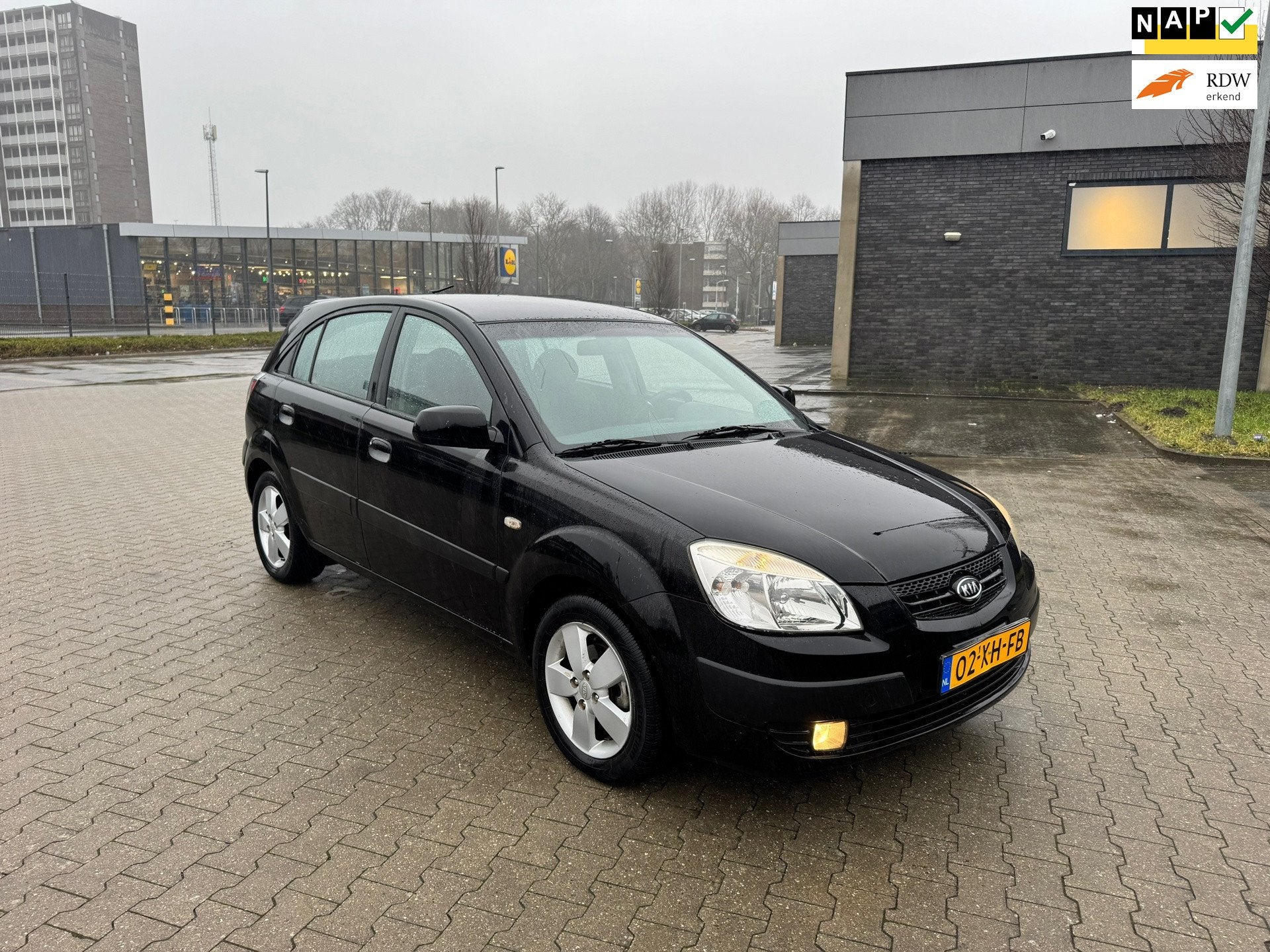 Kia Rio 1.4 Festival, Voorwielaandrijving, Dealer onderhouden, Stof, Gebruikt