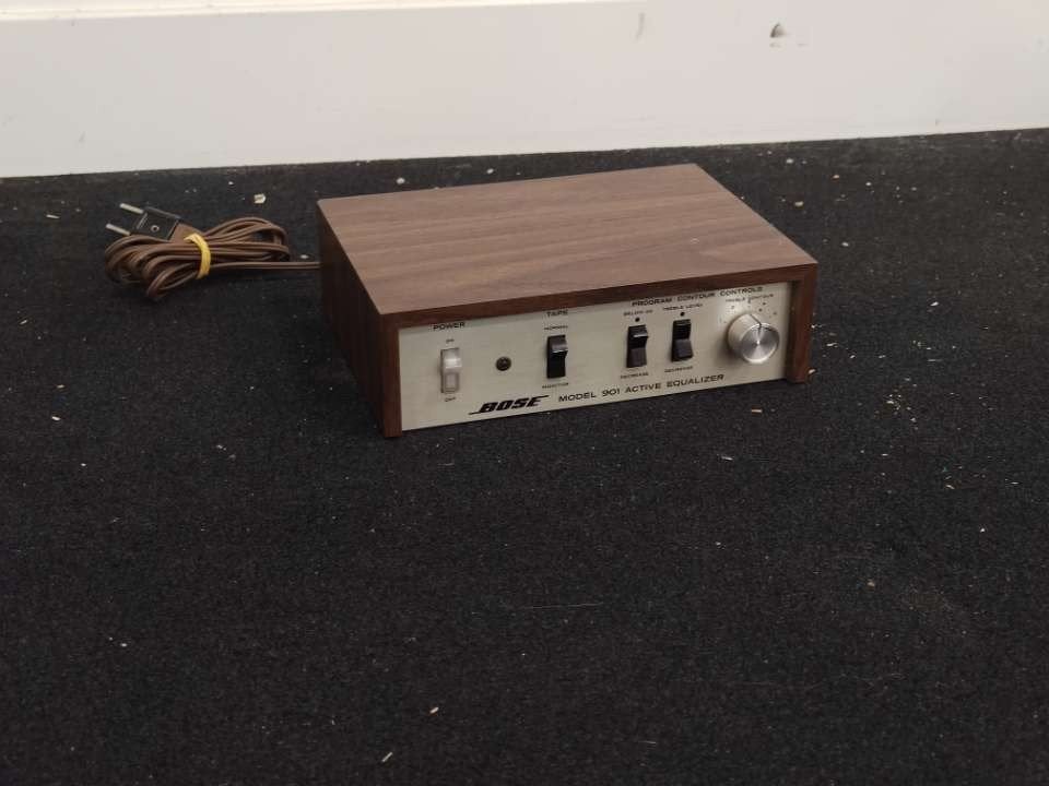 Bose 901 Active equalizer, Ophalen, Bose