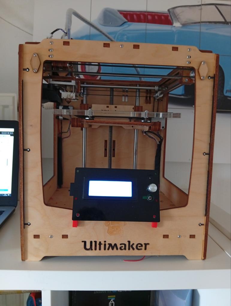 Ultimaker 3D-printer met 3 gebruikte PLA rollen, Ultimaker, Ophalen of Verzenden, Zo goed als nieuw, Filament