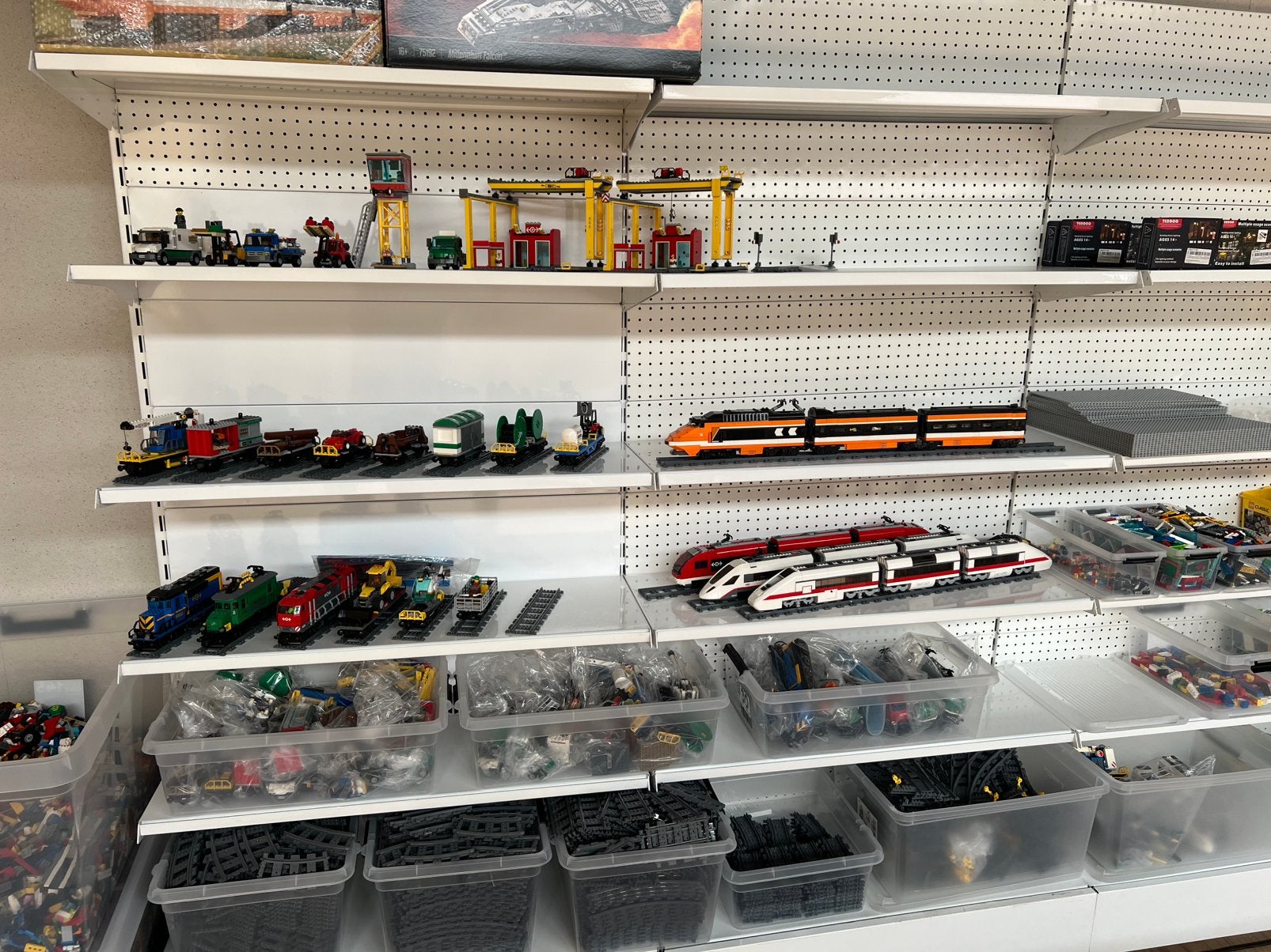 Lego treinen, Lego, Ophalen of Verzenden, Zo goed als nieuw, Nvt