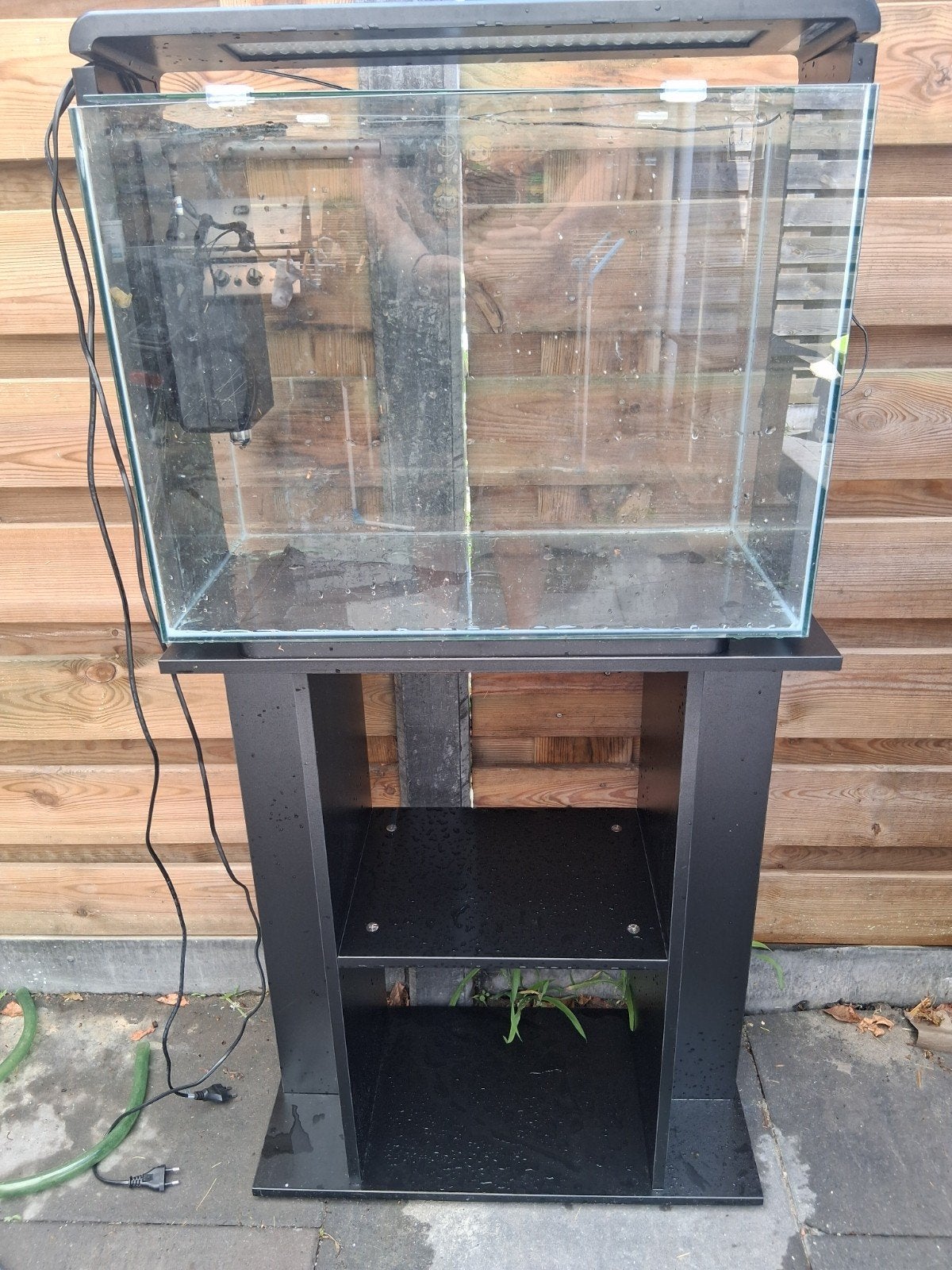 Superfish home 85 aquarium, Dieren en Toebehoren, Vissen | Aquaria en Toebehoren, Ophalen, Gebruikt, Leeg aquarium, Verwarming