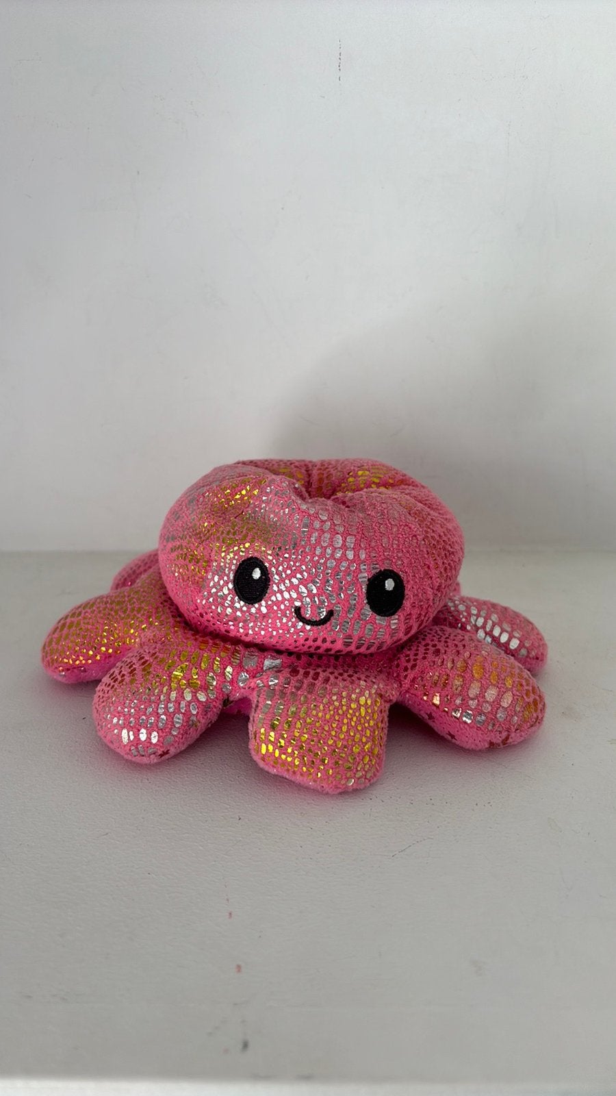 Octopus mood knuffel, Kinderen en Baby's, Speelgoed | Knuffels en Pluche, Ophalen of Verzenden, Zo goed als nieuw, Overige typen