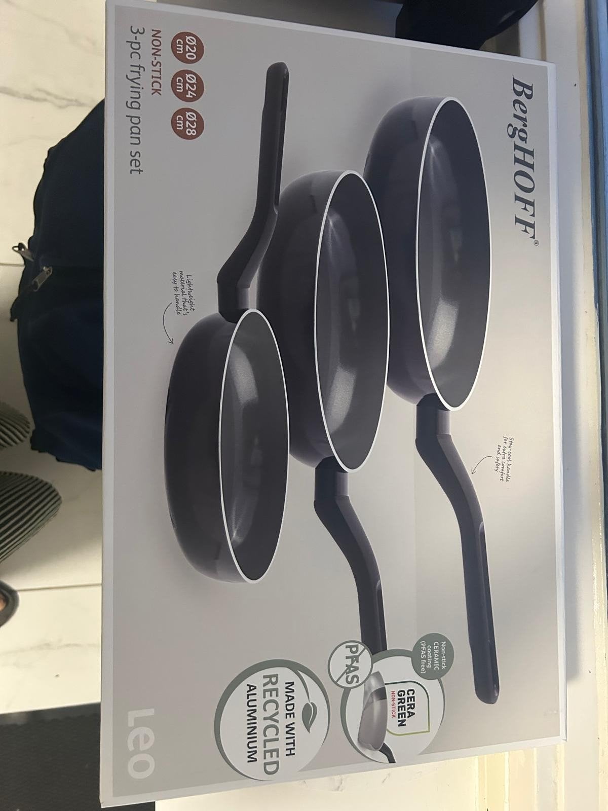 pannenset, Verzenden, Nieuw, Glas, Overige stijlen
