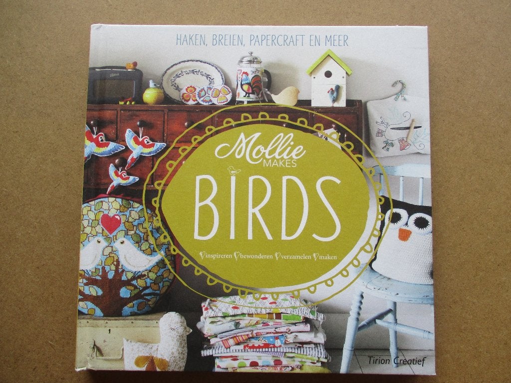 Mollie makes Birds - creatief met vogels van stof en garen, Ophalen of Verzenden, Zo goed als nieuw, Overige onderwerpen, Mollie Makes