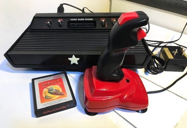 Atari 2600 video gameconsole compleet + 1 spel  🤗💑😍🔊🎶👌, Met games, Ophalen of Verzenden, Zo goed als nieuw, Met 1 controller