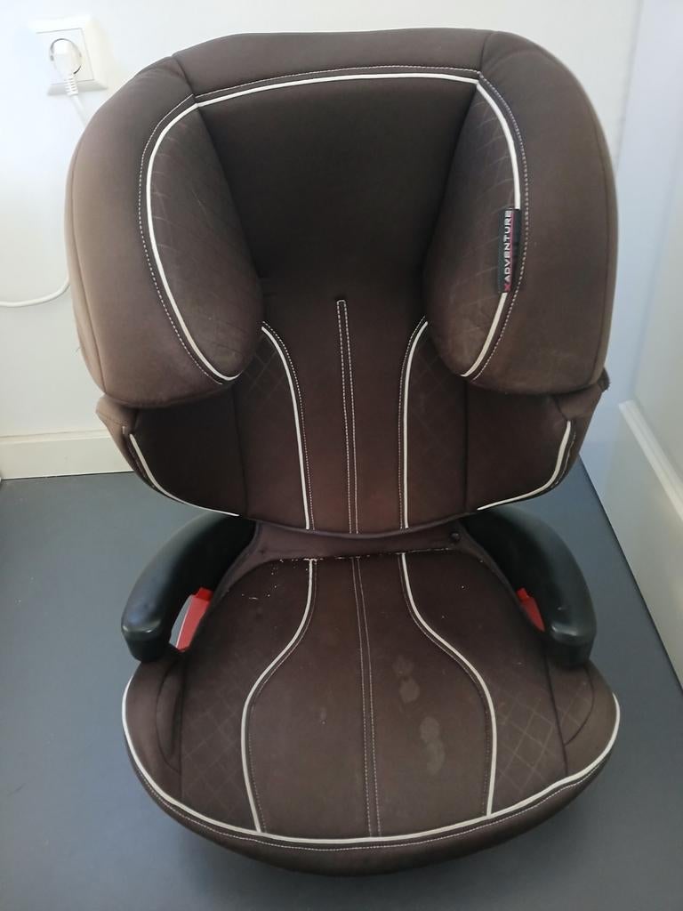 Xadventure kinderstoel, in hoogte verstelbaar, Autogordel of Isofix, Gebruikt, Verstelbare rugleuning, Ophalen