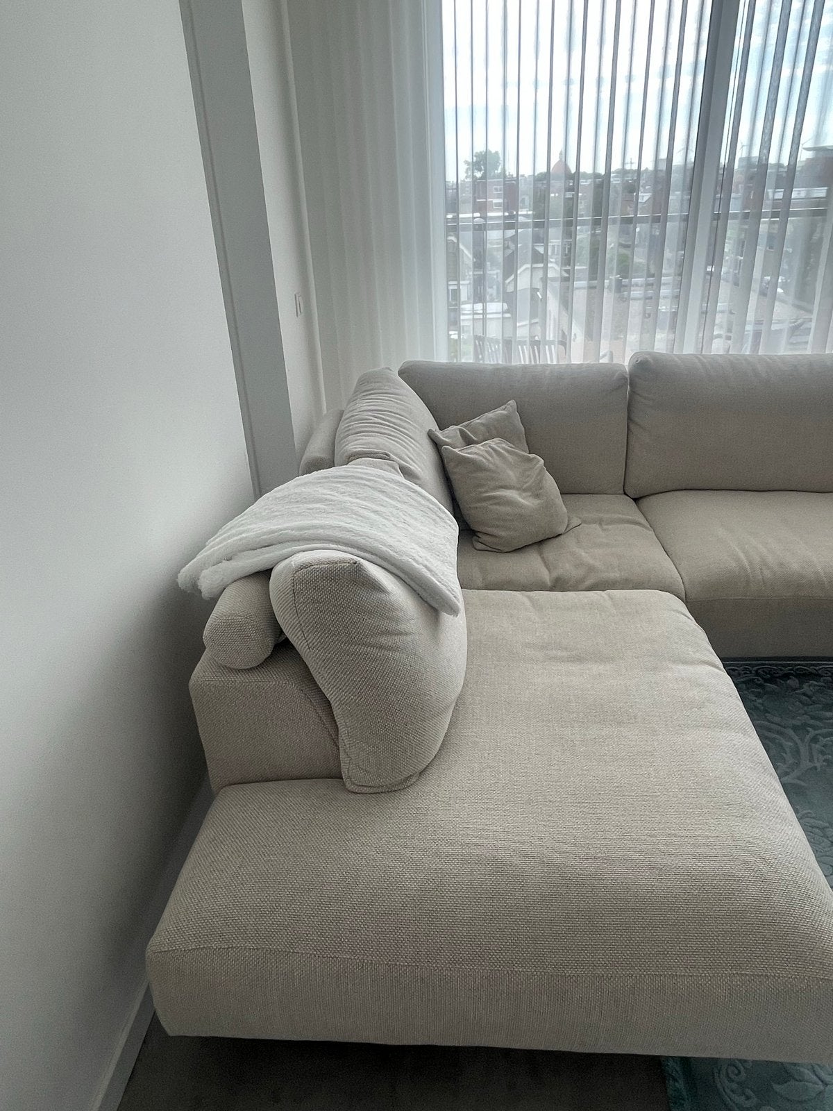 Moderne Hoekbank - Comfortabel en Stijlvol, Ophalen, 250 tot 300 cm, 100 tot 125 cm, Hoekbank