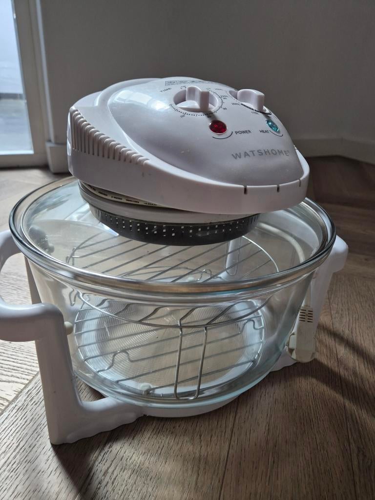 WatsHome Halogeenoven - Compacte Heteluchtoven, Witgoed en Apparatuur, Ovens, Zo goed als nieuw, Vrijstaand, Halogeenoven, Overige merken
