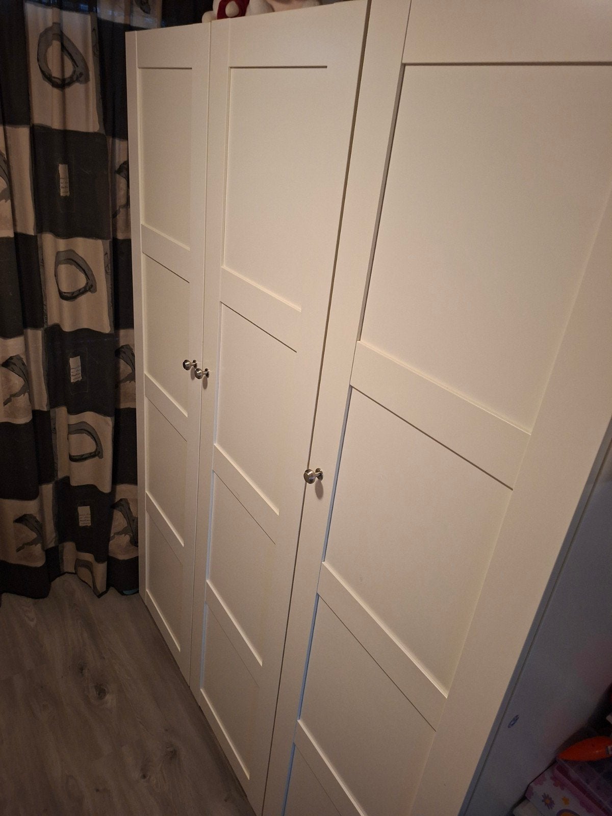 IKEA PAX Kledingkast - Wit met 3 deuren en lades, Gebruikt, 100 tot 150 cm, 200 cm of meer, Modern