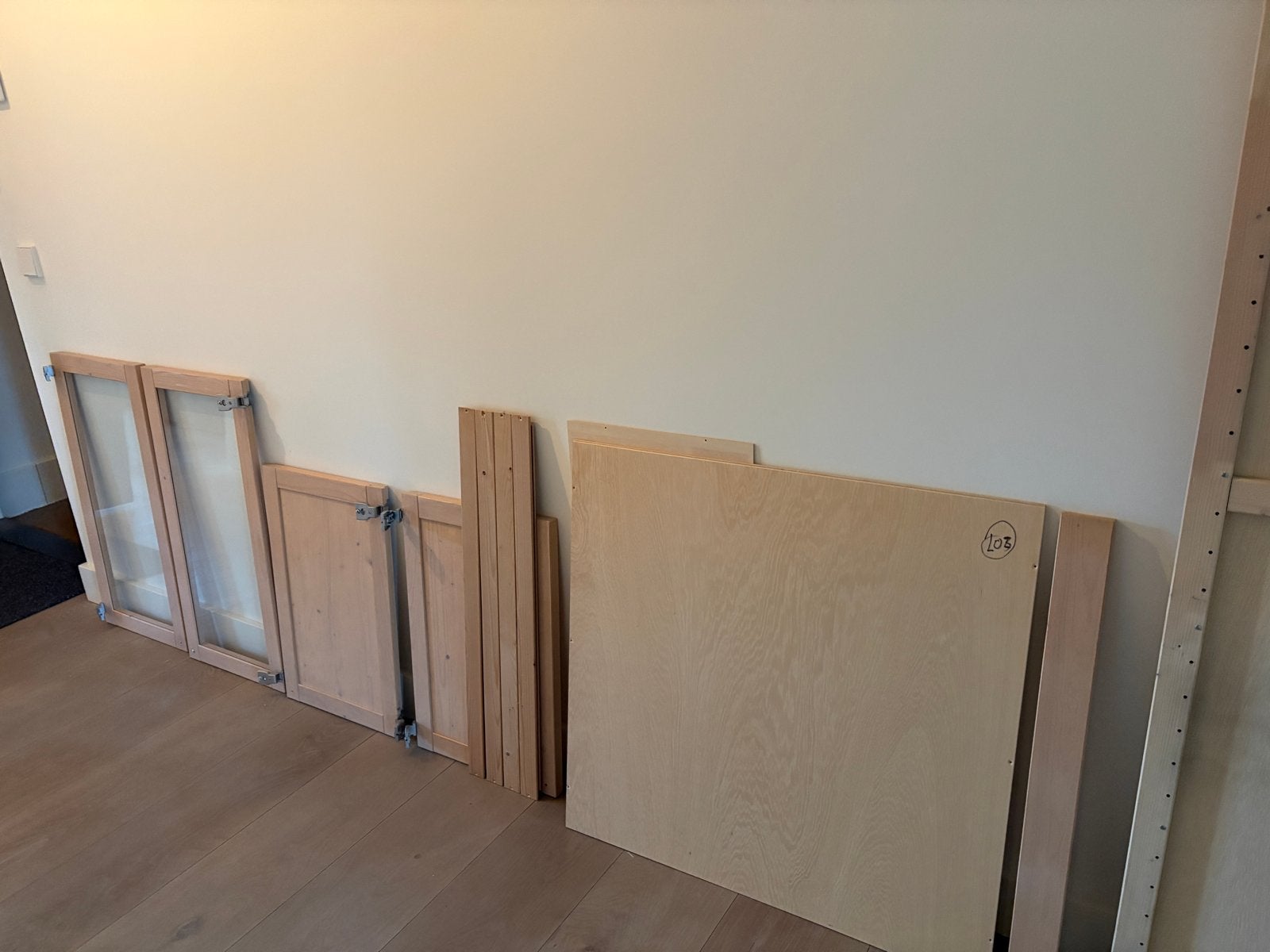 IKEA IVAR Kast onderdelen - Zijkanten, planken, deuren, Ophalen, Gebruikt