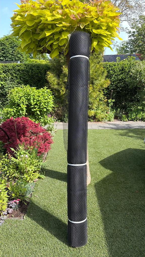 Fijne mazen net 2,0 meter hoog, Ophalen, Nieuw, Kunststof, Gaashekwerk