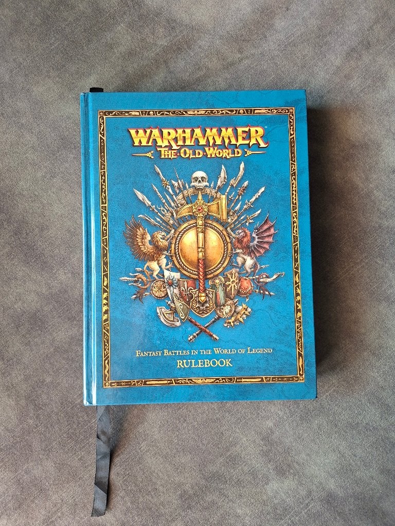Warhammer Old World rulebook, Ophalen of Verzenden, Zo goed als nieuw, Warhammer, Boek of Catalogus