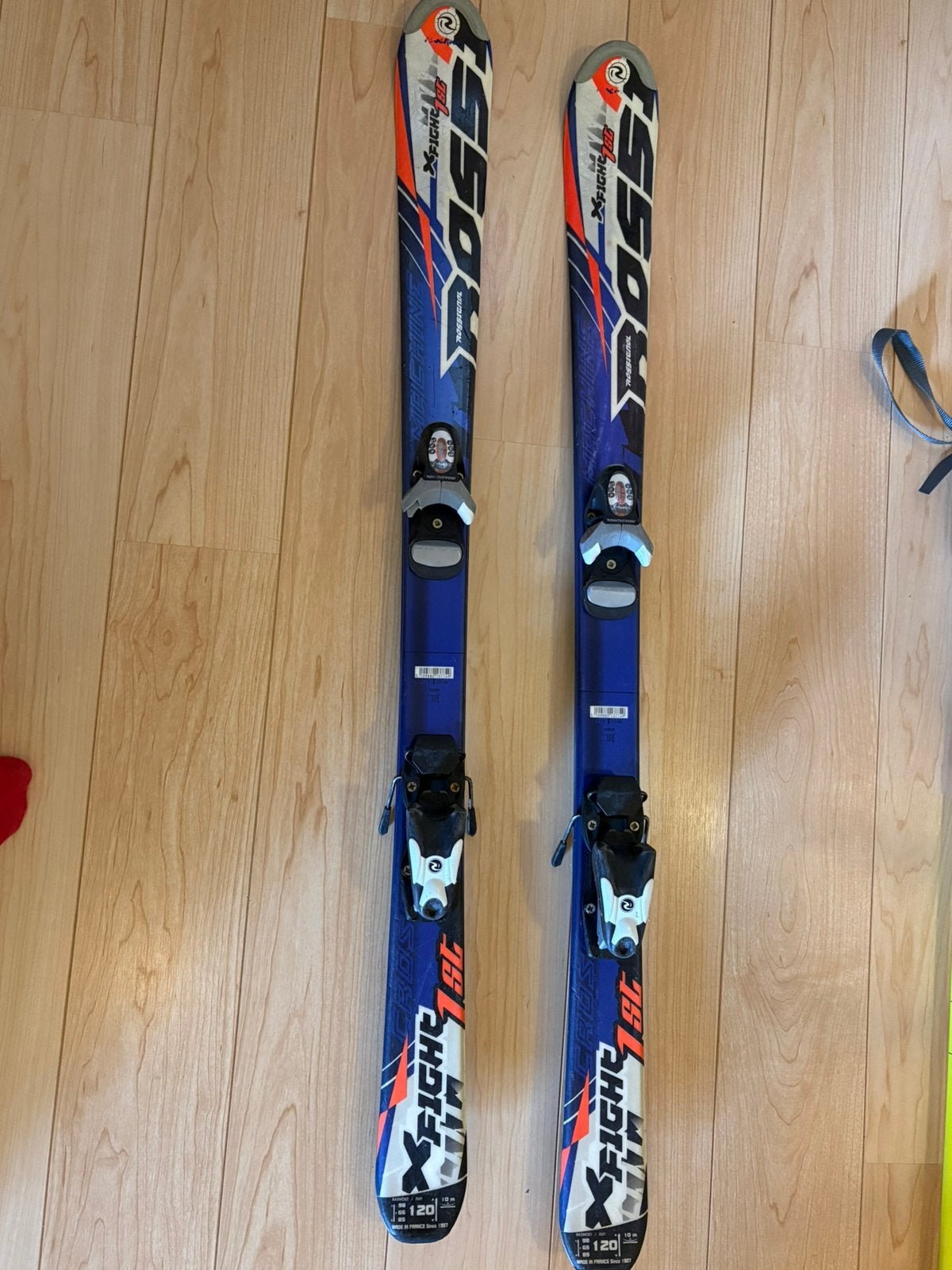 Ski’s 120 cm incl stokken, Ophalen, Gebruikt, 100 tot 140 cm, Rossignol