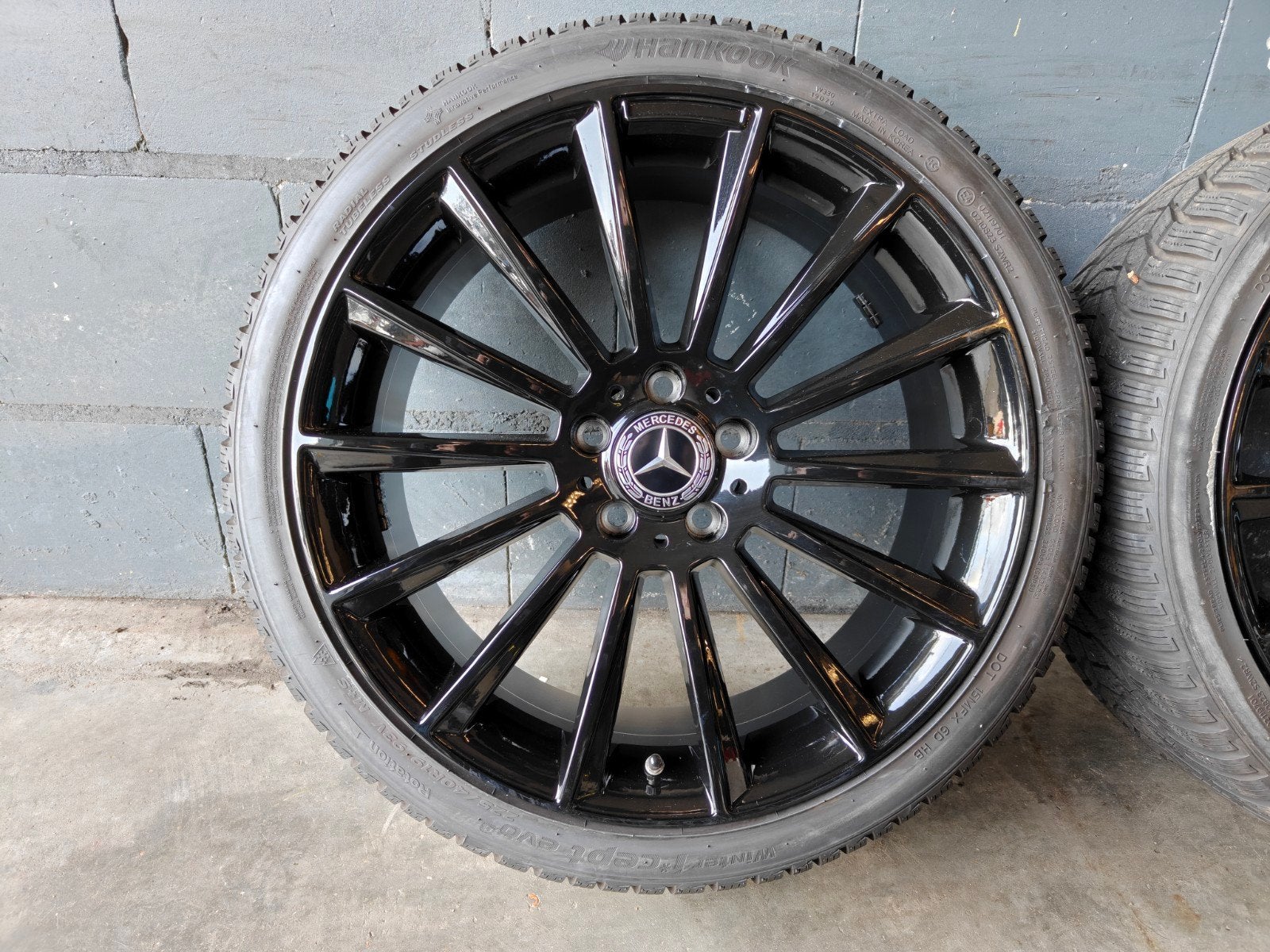 19 Inch Mercedes A Klasse B Klasse Winterset Hankook TPMS, 19 inch, Banden en Velgen, Onbekend, Nieuw