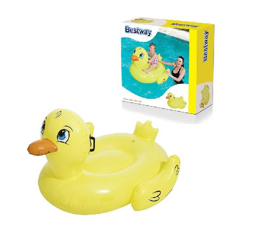 Bestway Ride-On Opblaas Eend 2 handvatten - 135 x 91cm NIEUW, Ophalen of Verzenden, Nieuw
