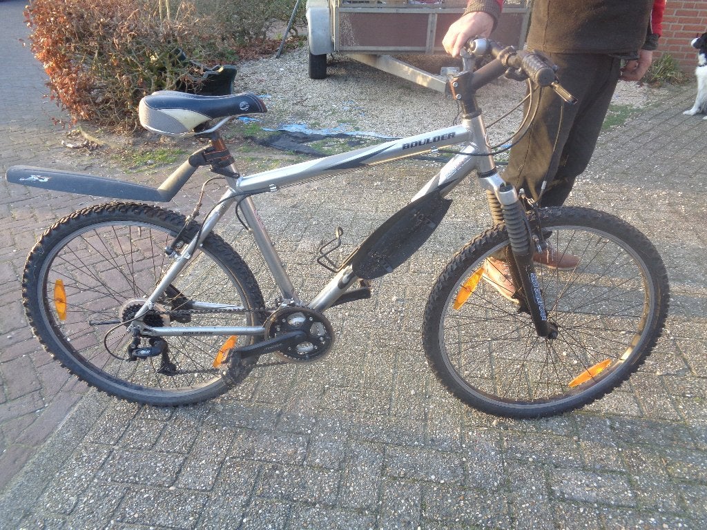 Vtt - Mountainbike fiets Giant Rinçon Boulder, Gebruikt, Hardtail, 45 tot 49 cm, Schijfrem
