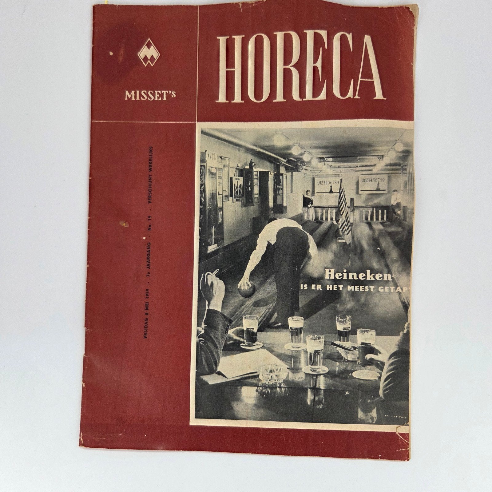 Missets Horeca Magazine - Vrijdag 8 Mei 1959, Boeken, Ophalen of Verzenden, Gelezen, Overige typen