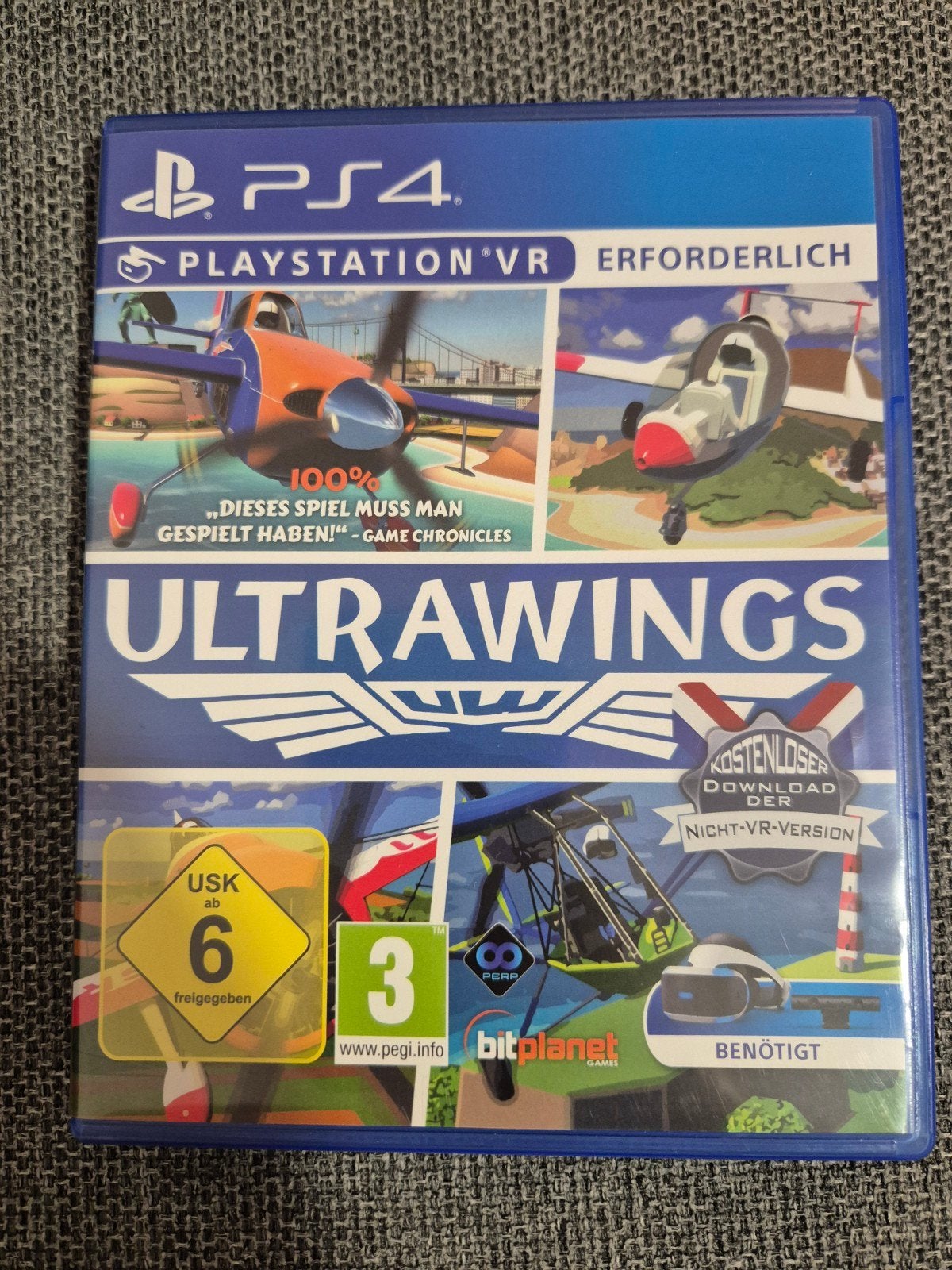 Ultrawings - ps4 , playstation 4, 1 speler, Ophalen of Verzenden, Zo goed als nieuw, Vanaf 3 jaar