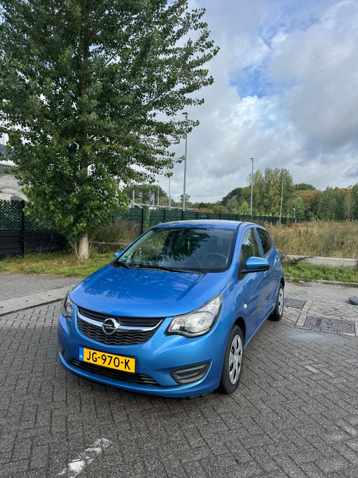 Opel Karl 1.0 Ecoflex 55KW 2016 Blauw, Voorwielaandrijving, 839 kg, 74 pk, Blauw