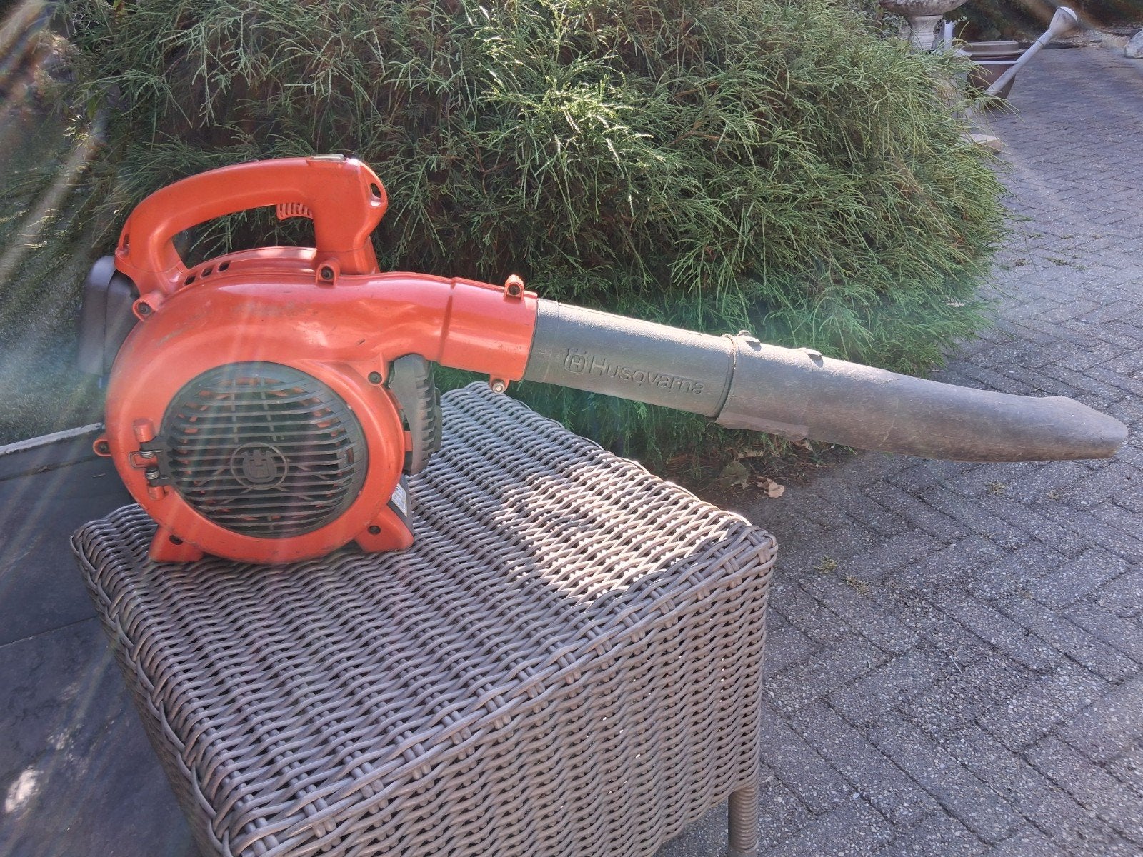 Bladblazer Husqvarna 125B, Tuin en Terras, Bladblazers, Ophalen, Gebruikt, Benzine, Husqvarna