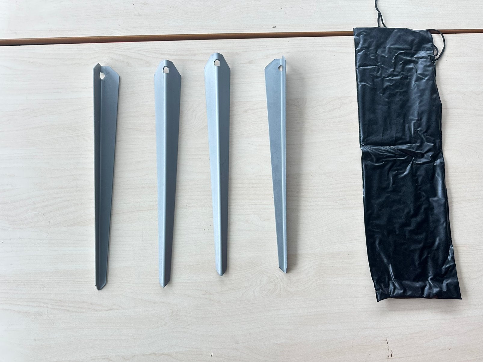 THULE RVS Haringen 40cm voor storm- en spanbanden, Ophalen of Verzenden, Nieuw