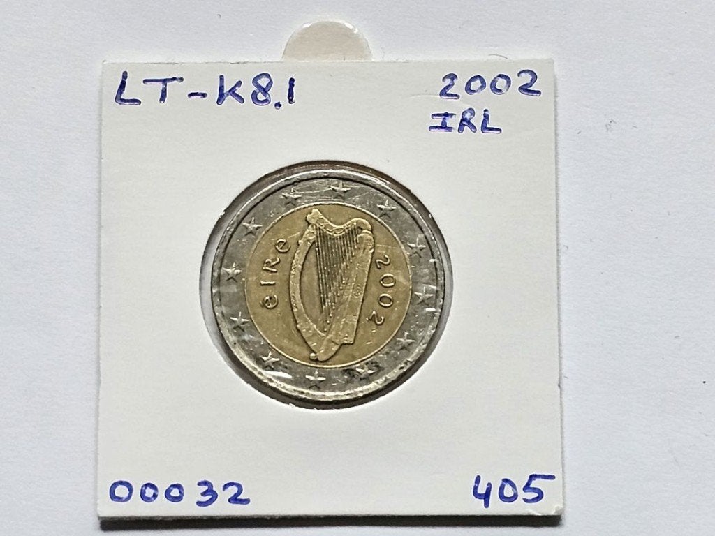 2-euromunt Ierland (IRL) 2002 Koers LT-K8.1, Postzegels en Munten, Munten | Europa | Euromunten, Ophalen of Verzenden, Ierland