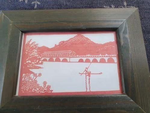 Knipkunst China prachtig gedetailleerd werk, Ophalen