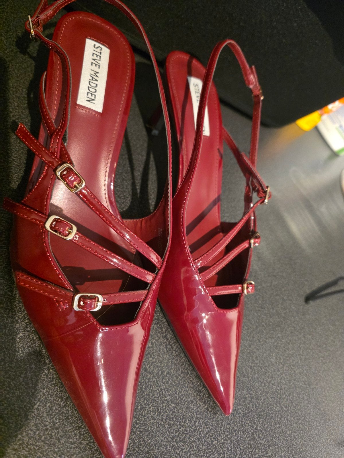 Zo goed als nieuwe rode Steve Madden hakken, maat 41, Pumps, Steve Madden, Ophalen of Verzenden, Zo goed als nieuw