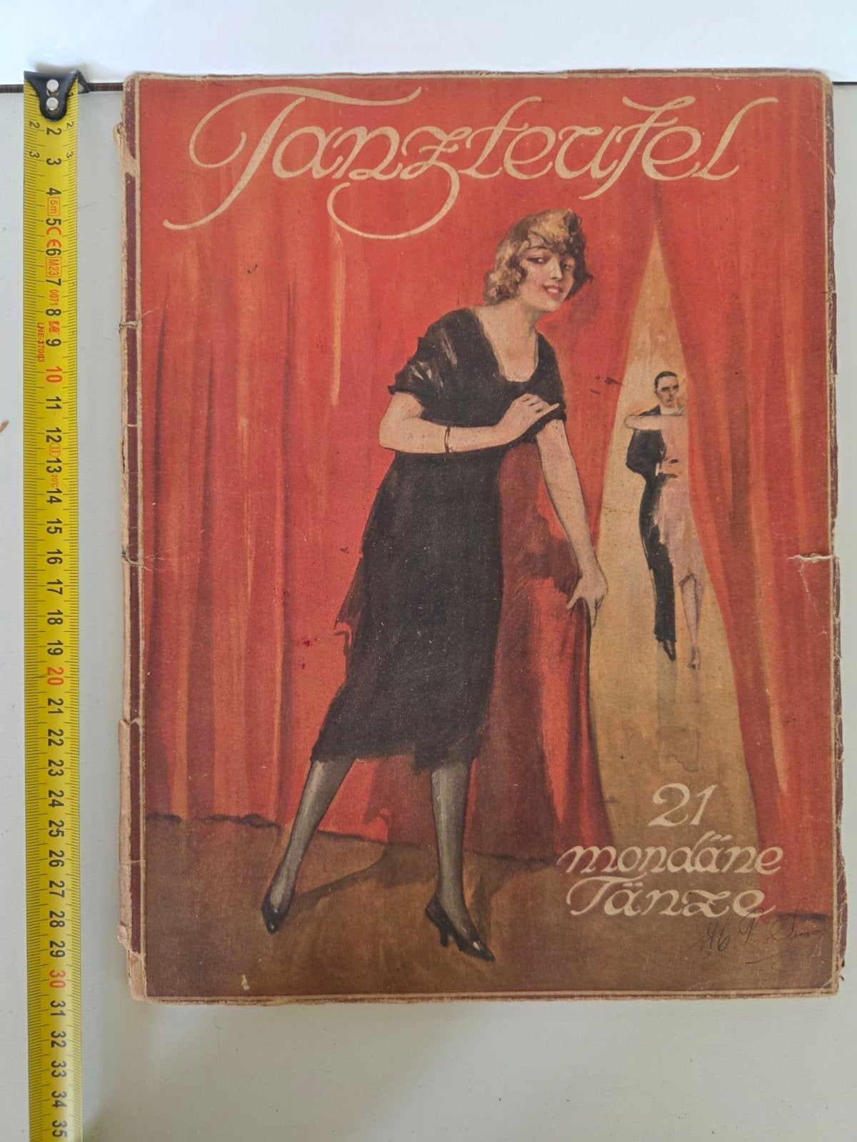 Tanzteufel: 21 Mondäne Tänze - Vintage Muziekboek, Gebruikt, Klassiek, Ophalen of Verzenden, Artiest of Componist