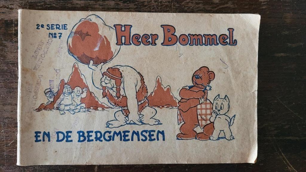 M.Toonder: Heer Bommel en de bergmensen (1947), Boeken, Eén stripboek, Ophalen of Verzenden, Gelezen